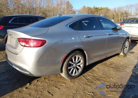 2015 Chrysler 200 C из США, поврежденный, VIN 1C3CCCCB4FN586088